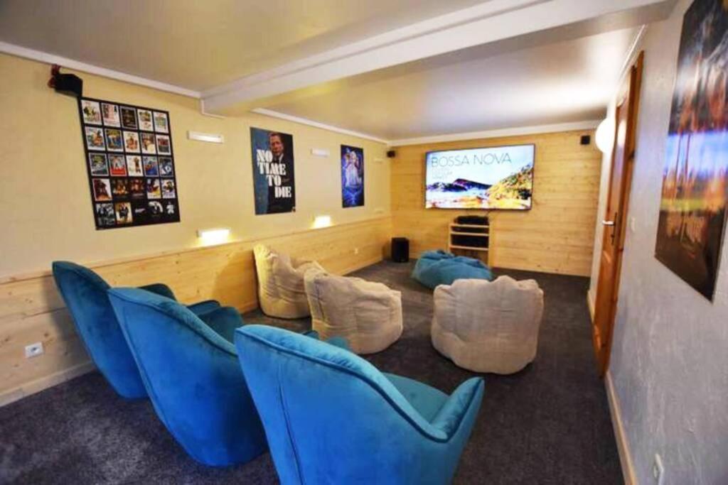 Le Heron 28Pers, Malmedy- Home Cinema, Balneo, Sauna, Jardin 外观 照片
