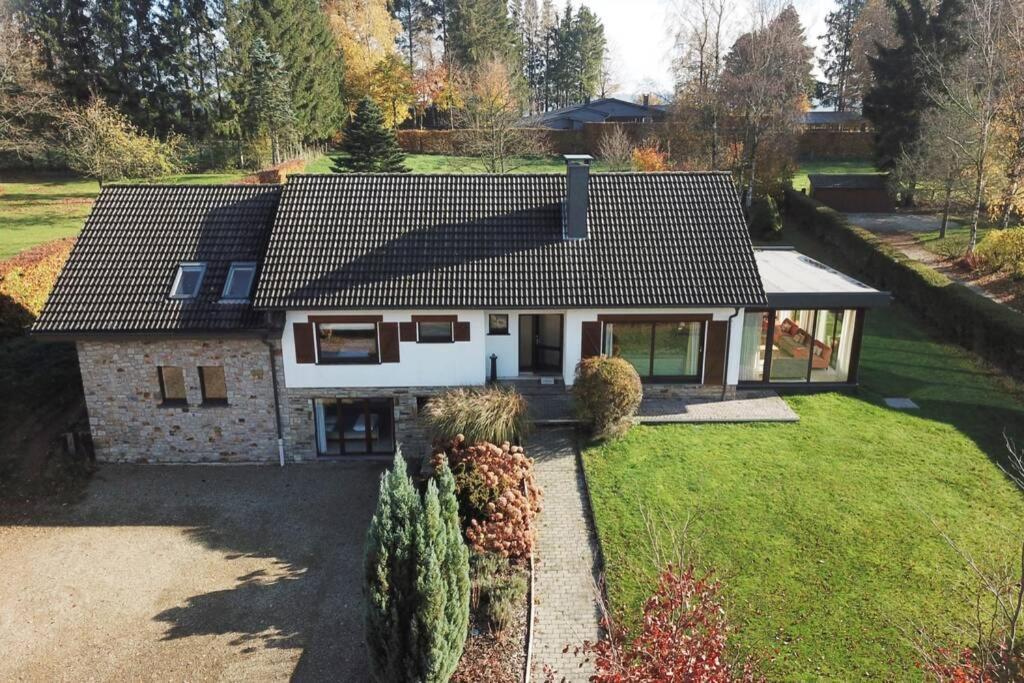 Le Heron 28Pers, Malmedy- Home Cinema, Balneo, Sauna, Jardin 外观 照片