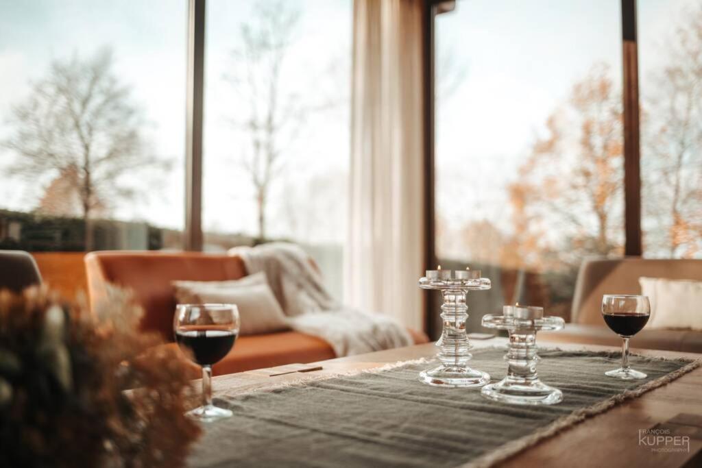 Le Heron 28Pers, Malmedy- Home Cinema, Balneo, Sauna, Jardin 外观 照片