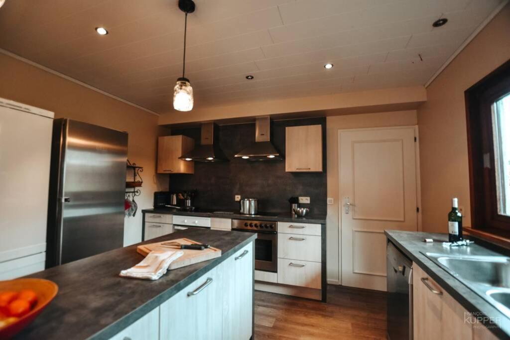 Le Heron 28Pers, Malmedy- Home Cinema, Balneo, Sauna, Jardin 外观 照片