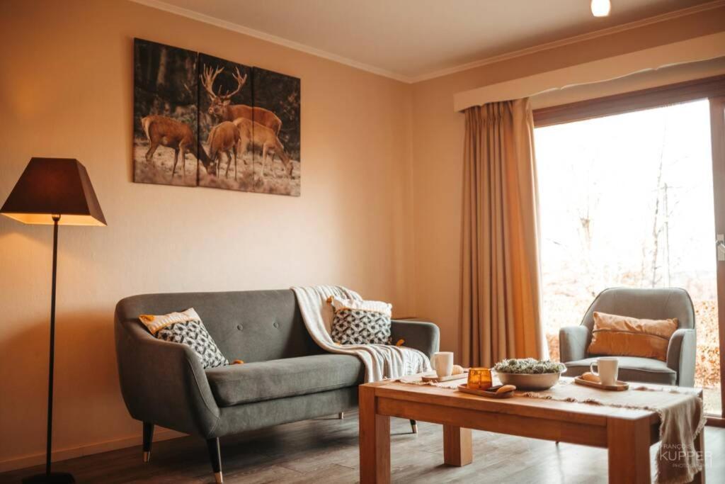 Le Heron 28Pers, Malmedy- Home Cinema, Balneo, Sauna, Jardin 外观 照片