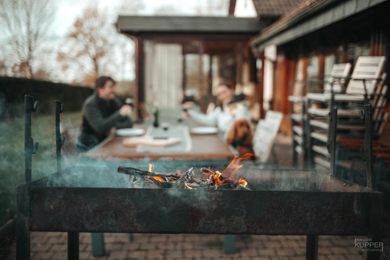 Le Heron 28Pers, Malmedy- Home Cinema, Balneo, Sauna, Jardin 外观 照片